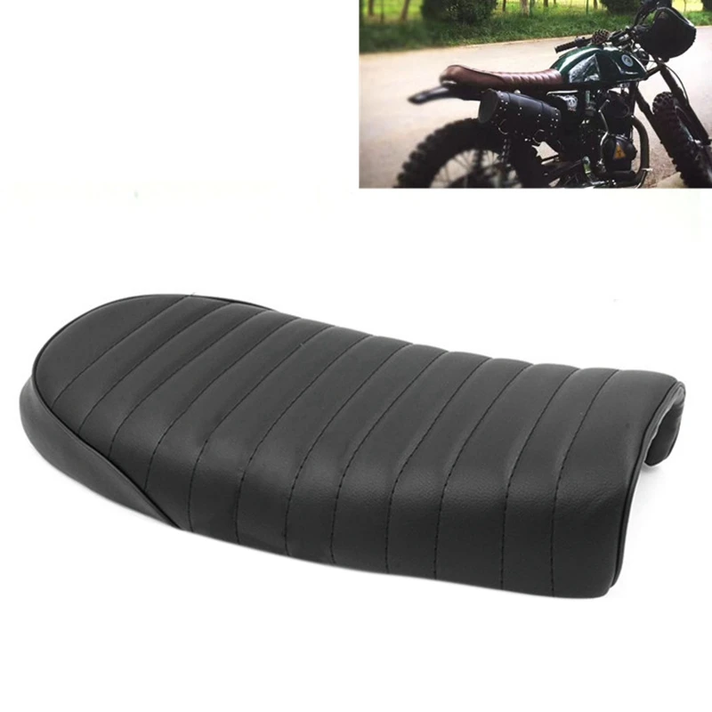 Motorcycle Cafe Racer Seat Saddle Flat Pan Vintage Retro Seats For Honda CG125 CB200 CB350 CL350 CB400