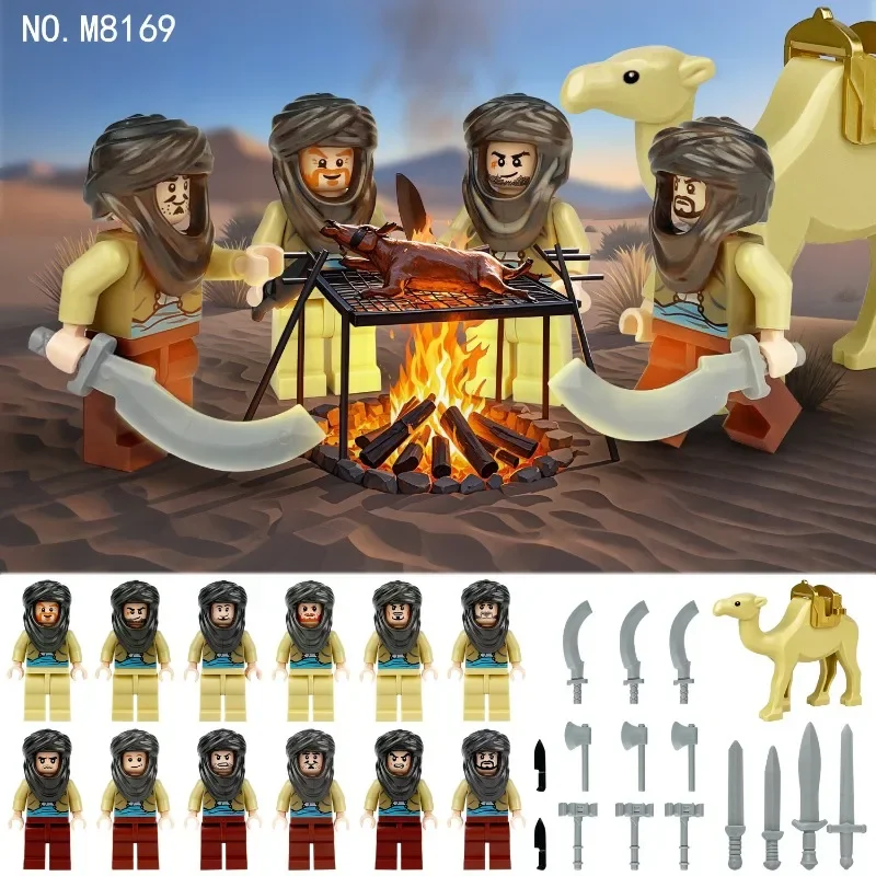 Blocs de construction pour enfants, jouet, Mini figurine, poupées humanoïdes, personnage de dessin animé, cadeau d'anniversaire, ensemble de jeu éducatif pour enfants