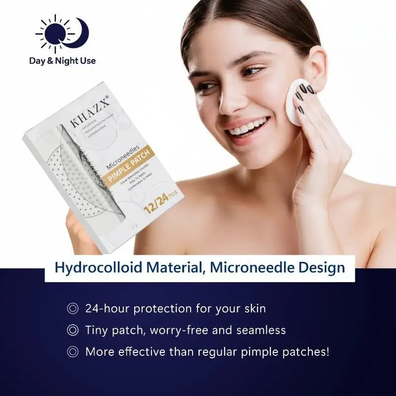 Micro Needle Pimple Patch Hydrocolloid Micropoint Pimple Patch For  & Pimples Microdart Patch, Micro Dart Pimple