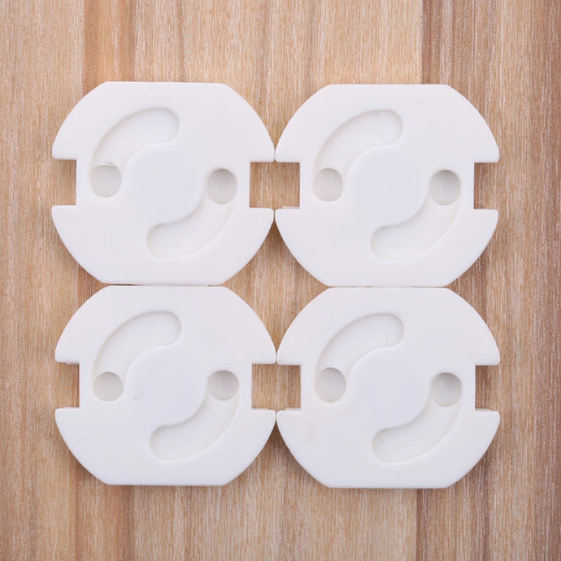 EU Baby Socket Covers (10-Pack) - Childproof Electrical Outlet Protectors, Shockproof Plug Guards