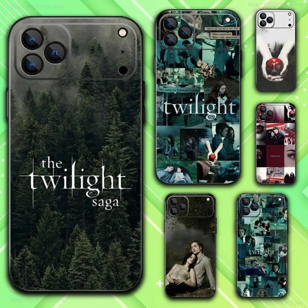 

T-TwilightS Movie Phone Case For iPhone 17,16,15,14,13,12,11,Plus,E,Air,Pro,Max,Mini Black Cover