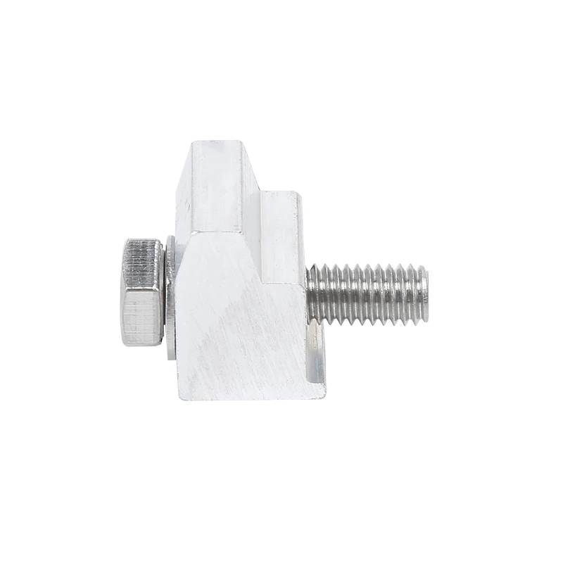 5pcs KF Flange Clamp NW/KF16-KF50 Aluminum Single-Screw Thumb Press M6 Universal Block