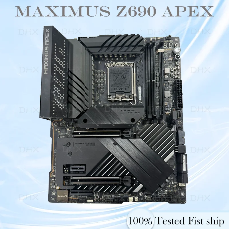 For ASUS ROG MAXIMUS Z690 APEX Motherboard LGA 1700 DDR5 64GB Intel Z690 ATX Mainboard 100% Tested Fully Work be shipp quickly