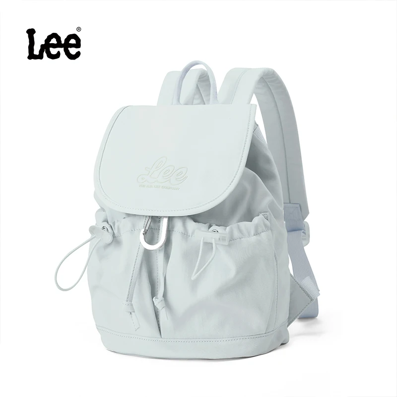 

LEE Small Outdoor Travel Women Backpack Drawstring Design Lightweight Sport Backpack Waterproof Nylon Casual Ladies Backpack