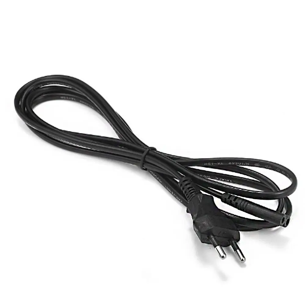 0.6m 1Pc Charging Laptop European Cameras Power Cables Cord Figure 8 EU Power Charge C7 To Euro 2 Pin
