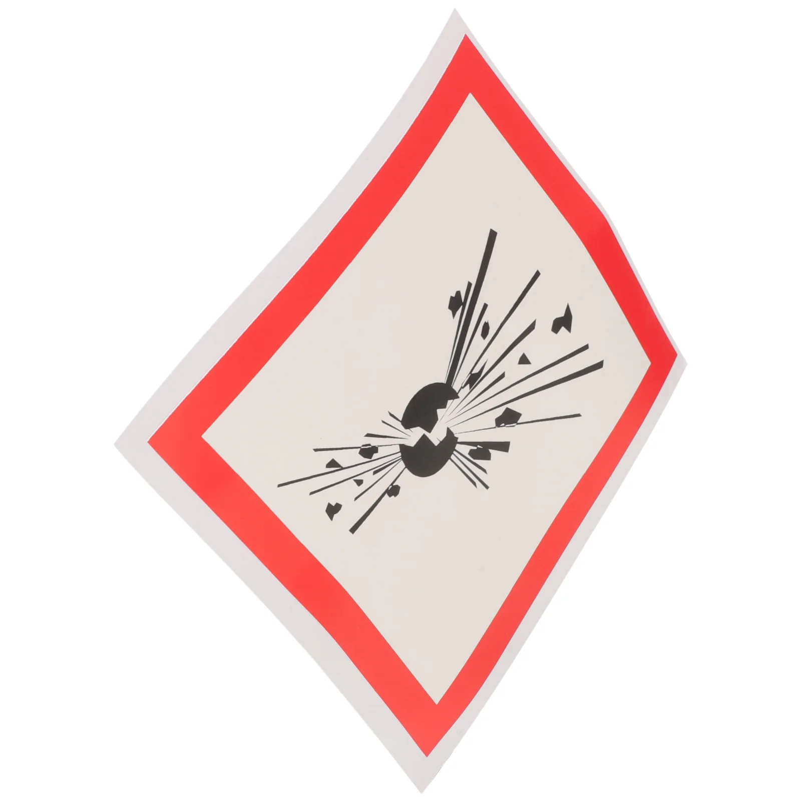 Sign Labels Warning for Danger Safety Waterproof Sticker Pvc Stickers