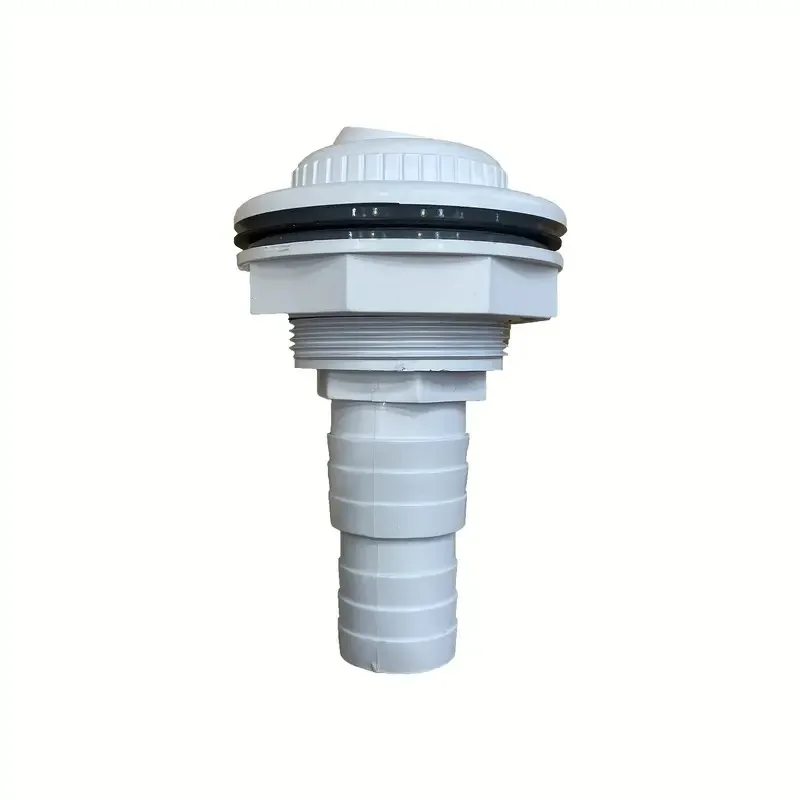 For Optimal Pool Cleanliness White Pool Backflow Nozzle Pool Accessories Abs Suction Opening Abs And Pvc Material