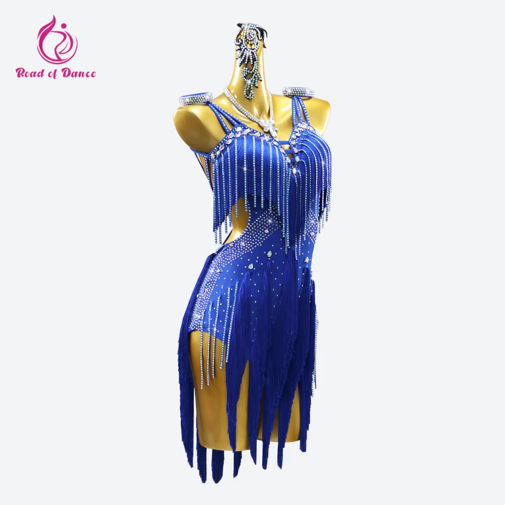 Lateinamerikanische Frauenkleidung, Tanzkostüm, 2025, besondere Anlässe, Party, Wettbewerbskleid, eleganter Kinder-Ballsaal-Abschlussballrock für Mädchen