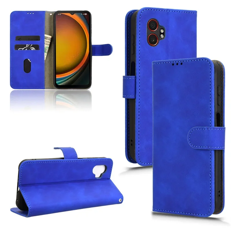 

For Samsung Xcover 7 Pro Cover Wallet Full Protect Phone Case For Samsung Xcover 7 Pro Case Skin Feel Flip Leather Fundas
