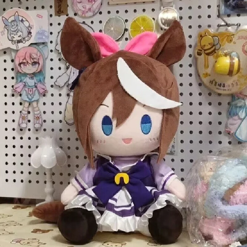 30 سنتيمتر محشوة جميلة ديربي أوغوري كاب توكاي تيو الأرز دش رمز رودولف الجلوس الموقف مجموعة أفخم القطن دمية كهدية عيد ميلاد #3