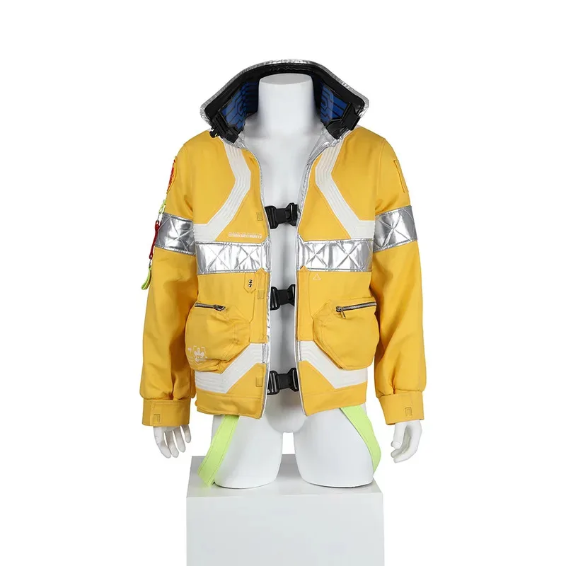 Az15David Martinez Cosplay Kostum Jaket Mantel Permainan untuk Pria Pria Menyamar Permainan Peran Halloween Karnaval Pesta Setelan