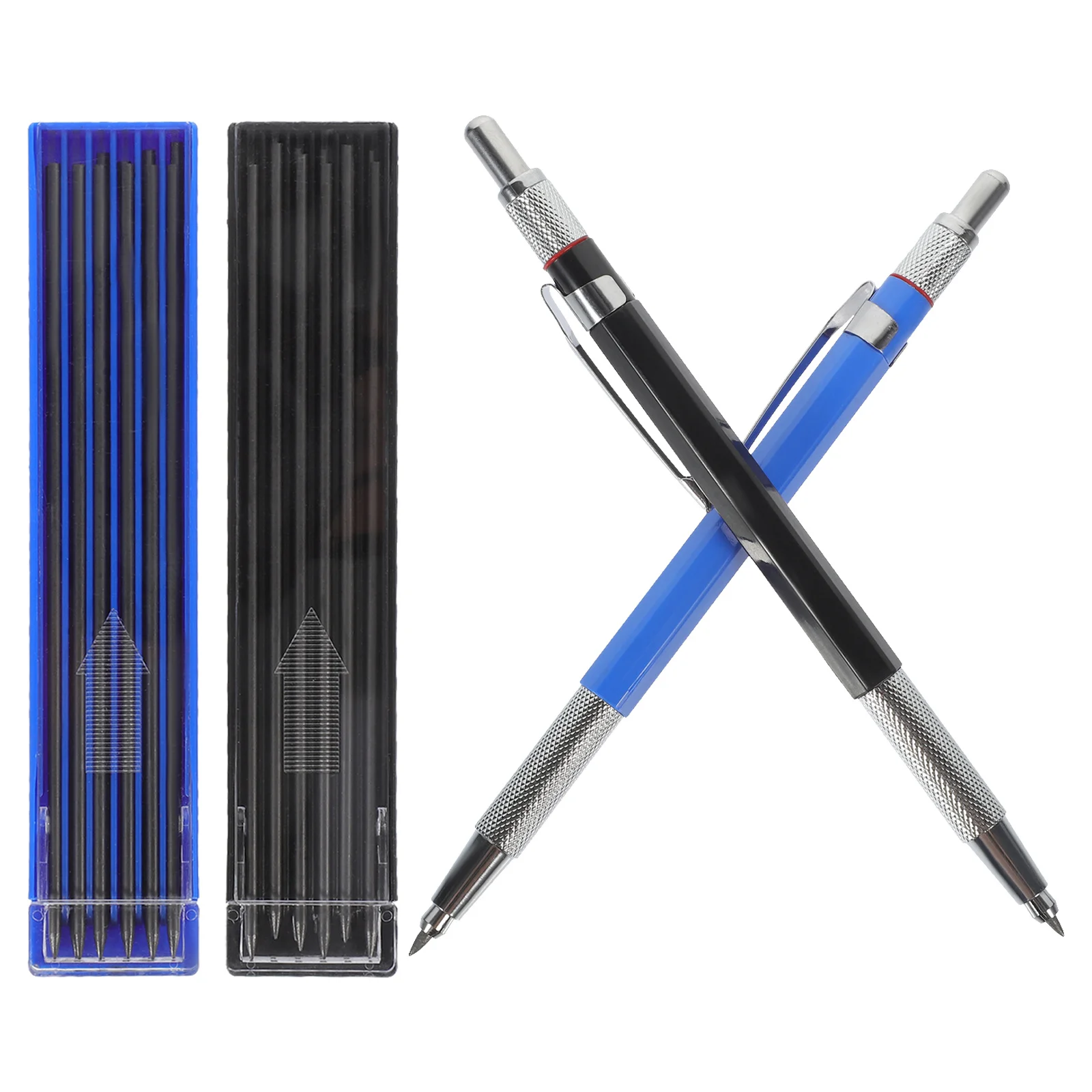 

Набор механических карандашей 2,0 мм для плавного письма и черчения, для студентов и офиса, с нескользящим эргономичным дизайном