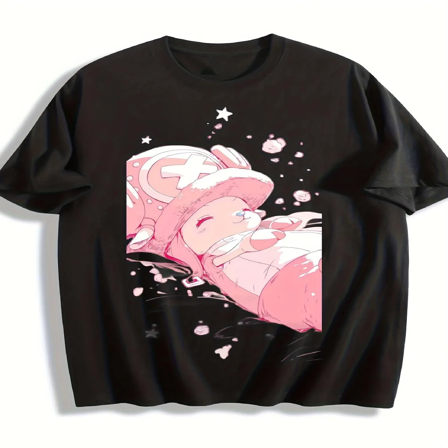 Chopper Pink Dreamy T-Shirt, New Men'S Printed Short-Sleeve T-Shirt, Retro Street Style Design, Sports Running T-Shirt, Fun T-Shirt, Fashionable And Casual Style, Unisex, Collectible T-Shirt Graphic Tee, Vintage Style Tee,