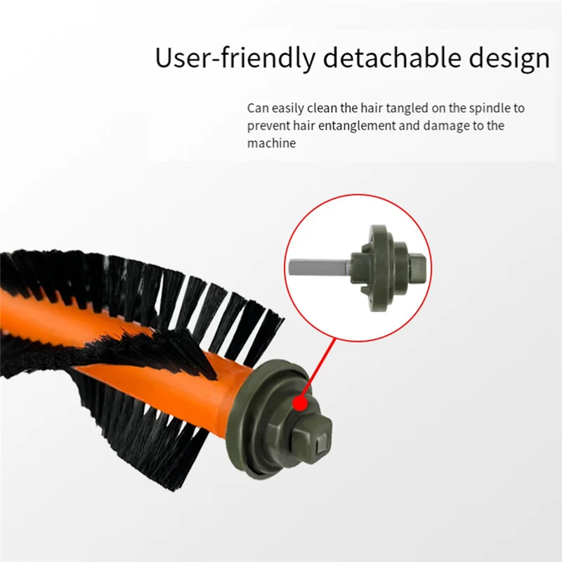 1 шт. для Medion MD 19601, роликовая щетка для бытовой уборки, основная щетка, робот-пылесос, запасные части, пылесос-A77G