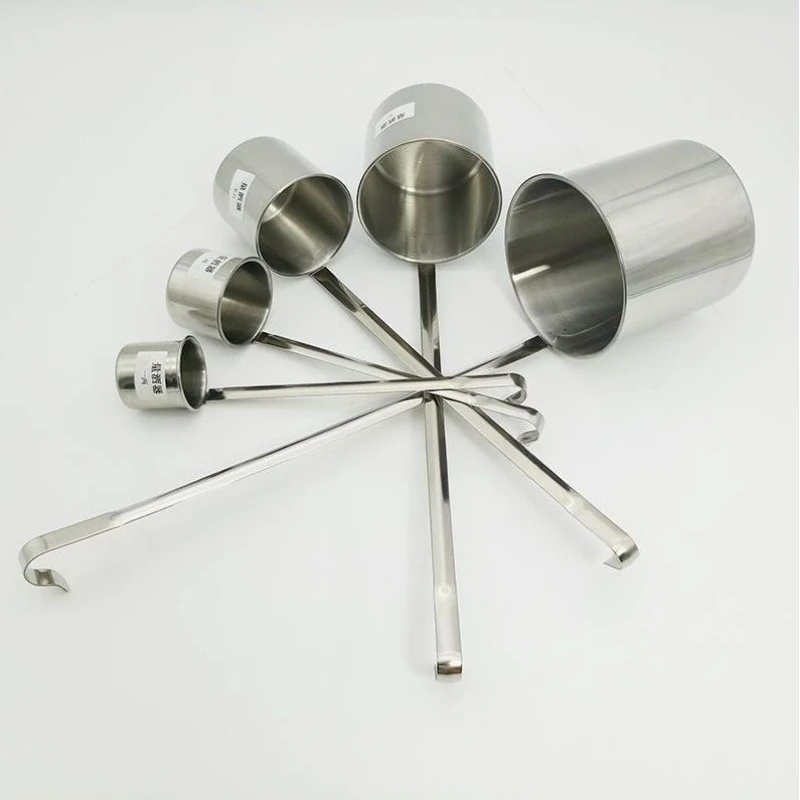 

Flat handle stainless steel wine extract, wine measuring device, non-magnetic thickened wide handle wine spoon