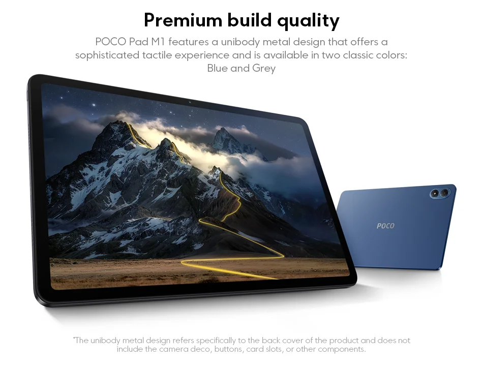 Global Version POCO Pad M1 8GB 256GB Snapdragon 7s Gen 4 12.1'' 2.5k 120Hz Screen 8MP Camera 12000mAh Battery Wifi Tablet PC