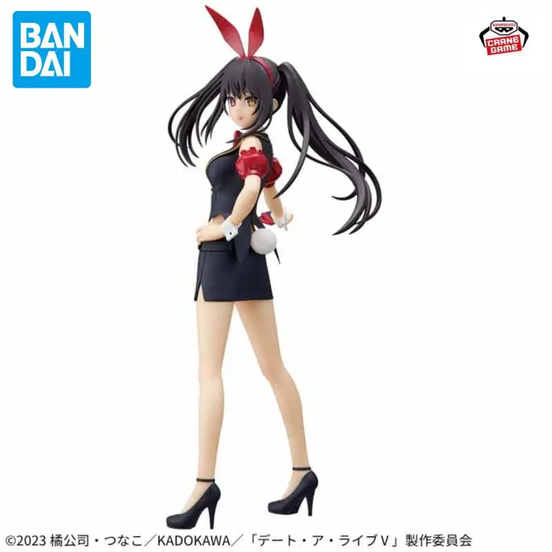 

В наличии BANDAI Original Banpresto Glitter Glamours DATE A LIVE Tokisaki Kurumi Фигурка 22 см Коллекционная модель игрушки в подарок
