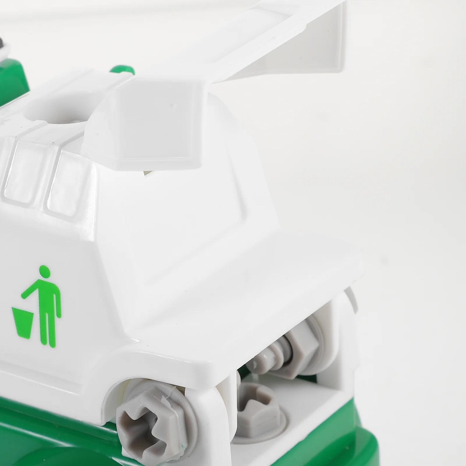 

4pcs Garbage Truck Building Sanitation Car For Kids Detachable Trash Truck Educational Playset Environmental Protection Kid Gift