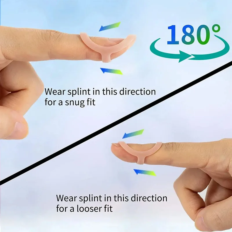 1Pcs Plastic Finger Fracture Splint-Finger Arthritis Orthopedic Splint-Broken Finger Joint Stabilizer-Straightening Arthritis