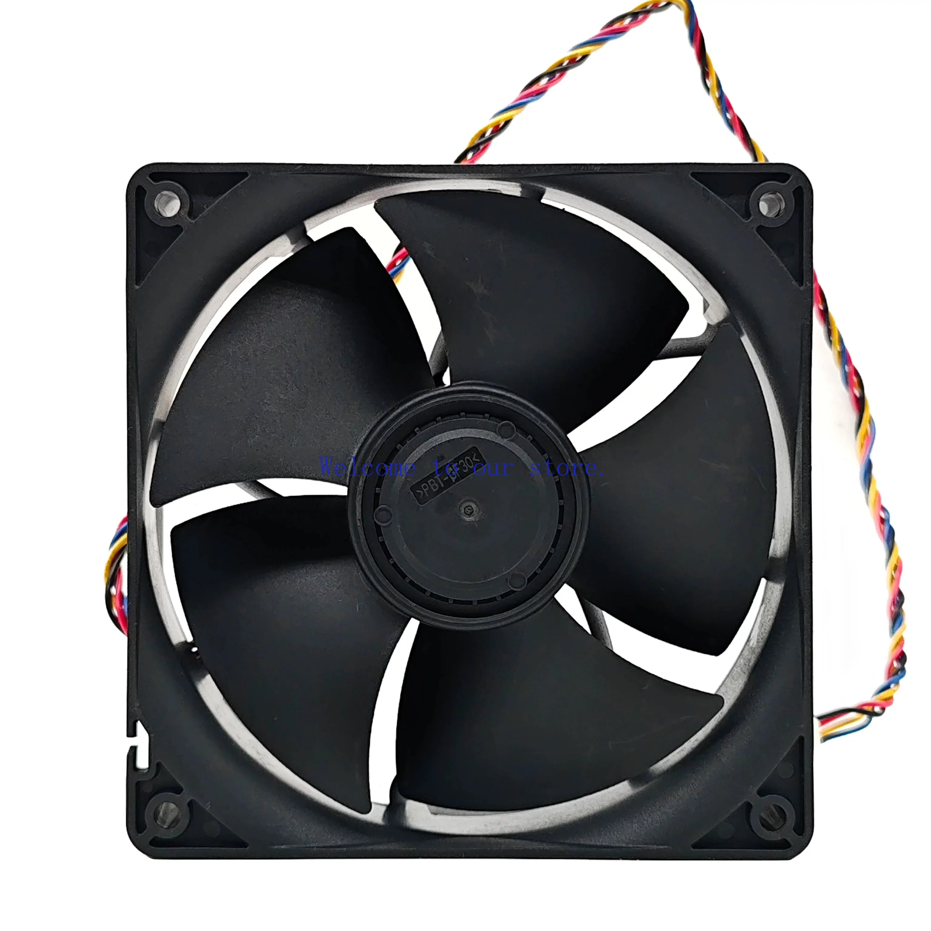 

For Nidec W12E12BS11B5-07 DC 12V 1.65A 12038 12CM 4Pin High Speed Cooling Fan（WYH001）