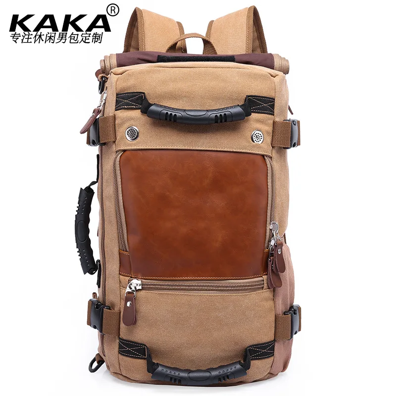 KAKA 50L Zaino da viaggio impermeabile Uomo Donna Multifunzione 17.3 Zaini per laptop Borsa da viaggio per esterni maschile mochilas Migliore qualità