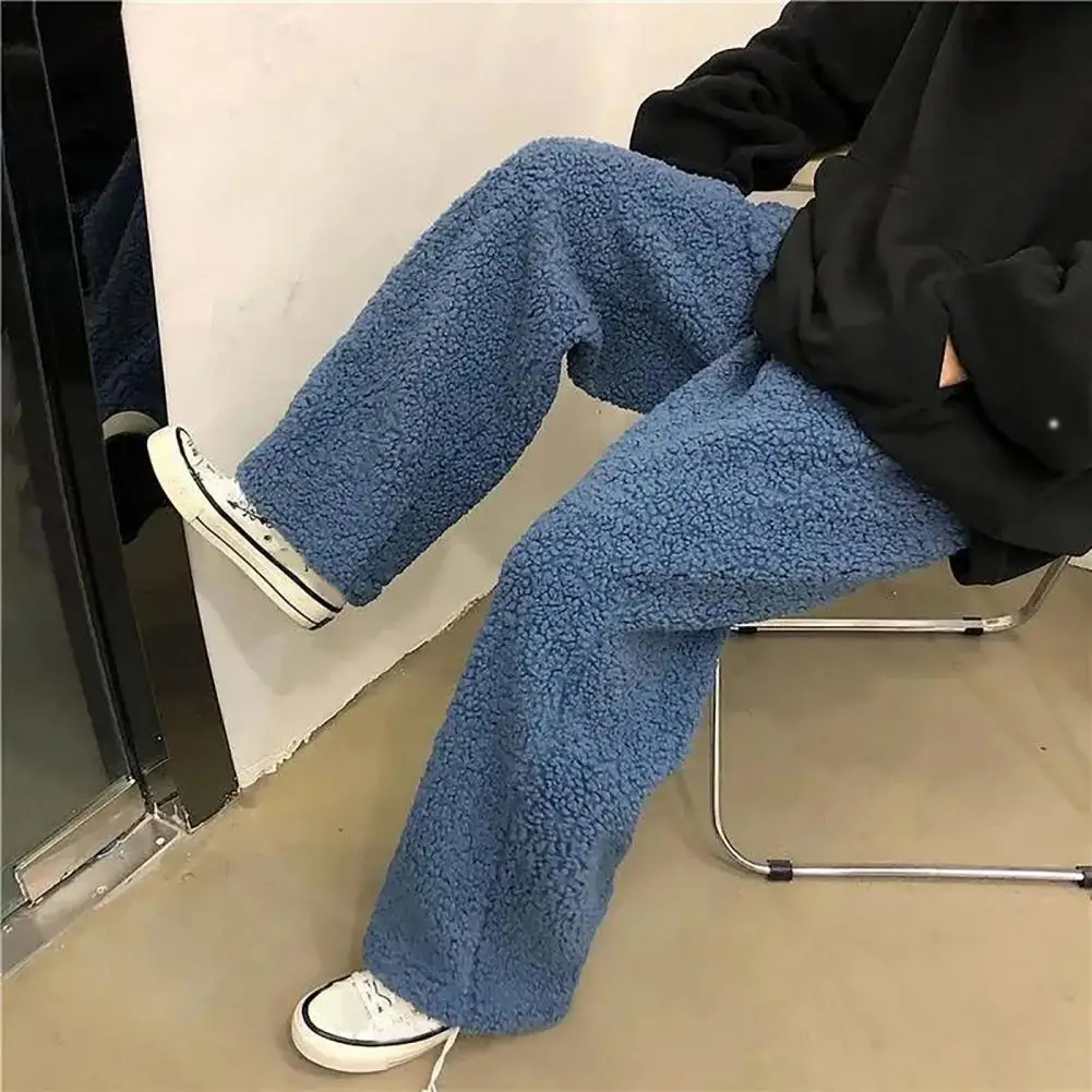 Pantalones rectos Súper suaves a prueba de frío para uso diario