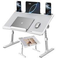 Eary Foldable Book Stand for Reading Desk Height Angle Adjustable Laptop Holder for Bed Portable Stand Gifts for Kids Friends