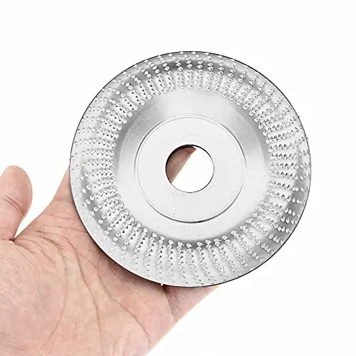 Grinder Wheel Disc 5 inch Angle Grinder Wood Carving Disc 5" (125mm) Dia x 7/8" (22mm) Bore for Wood Grinding Shaping