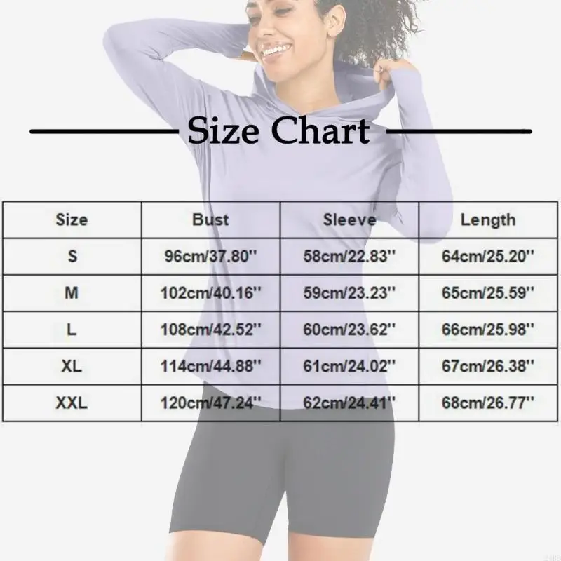 Women's Sun Protective Shirt with Long Sleeve UPF50+ Fast Dry Moisture Wicking Fabric Sun Shirt for Camping 24BD