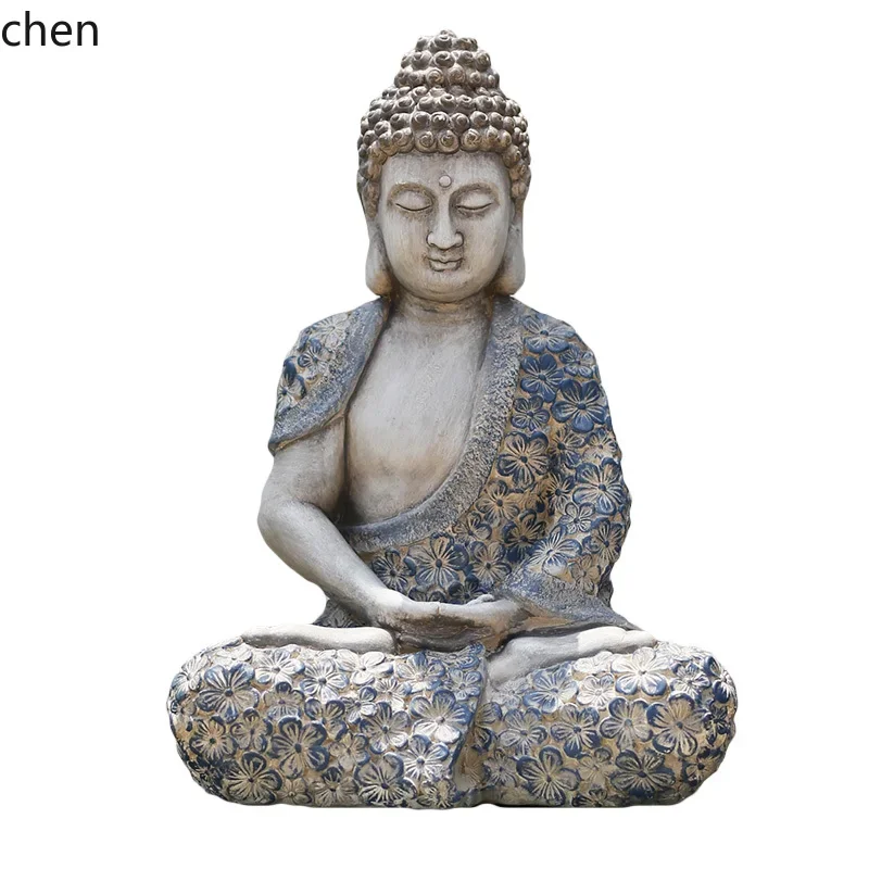 

HSN top floor Zen Buddha statue ornaments decoration layout landscape decoration