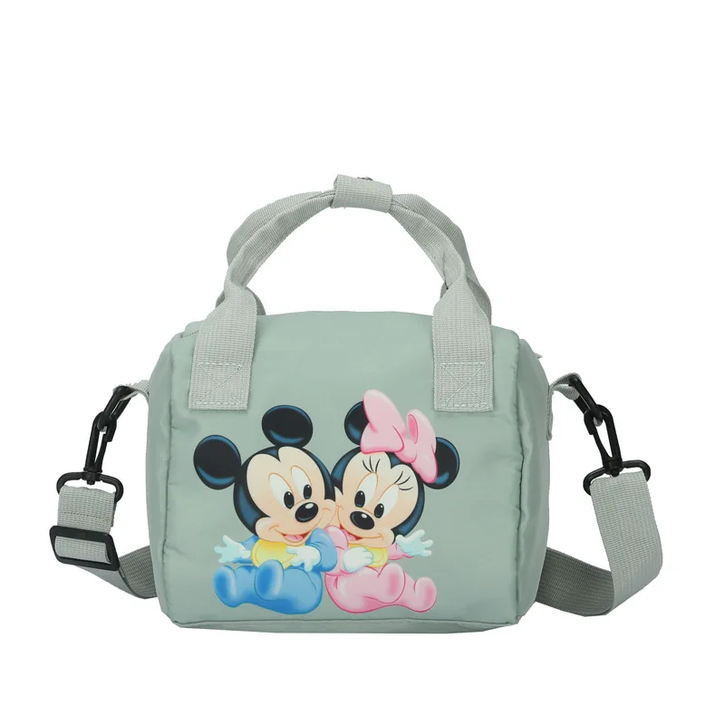 New Disney Shoulder Bags Cartoons Mickey Mouse Casual Canvas Women Shopping Bag Cute Anime Fashion Handbag Messenger Bag Gifts