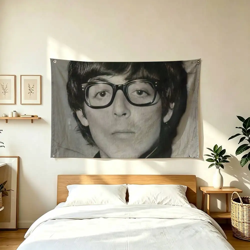 P-Paul McCartney R-Rock Music  Flag Suitable For Party Club Outdoor Interior Wall Decoration Banner Fans Gift