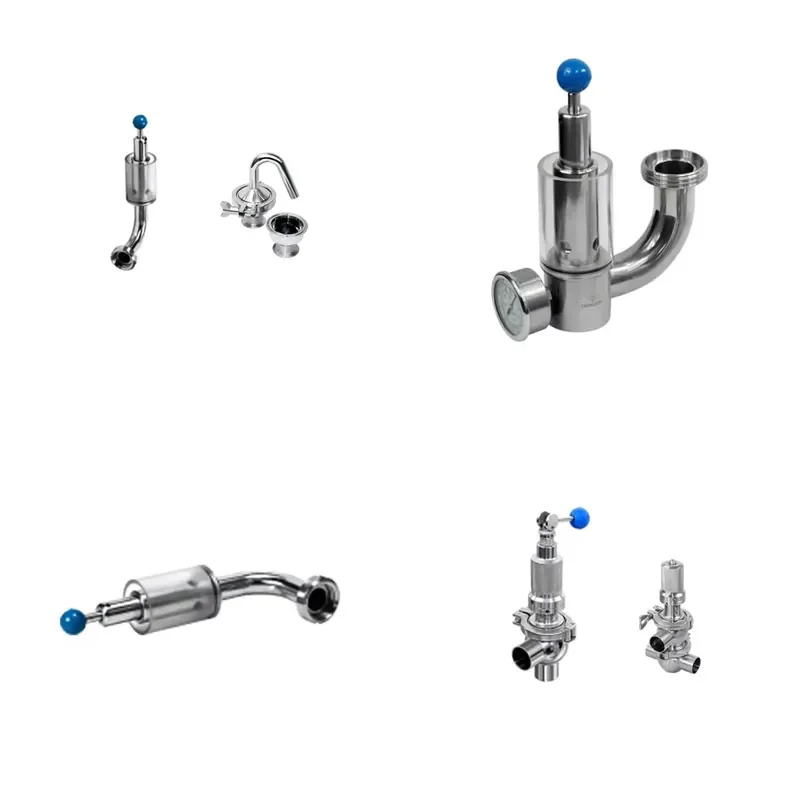 for DONJOY 316L 304 Stainless Steel Hydraulic Safety Valve 3A Certified Window Type Pressure Regulating Vent for Water