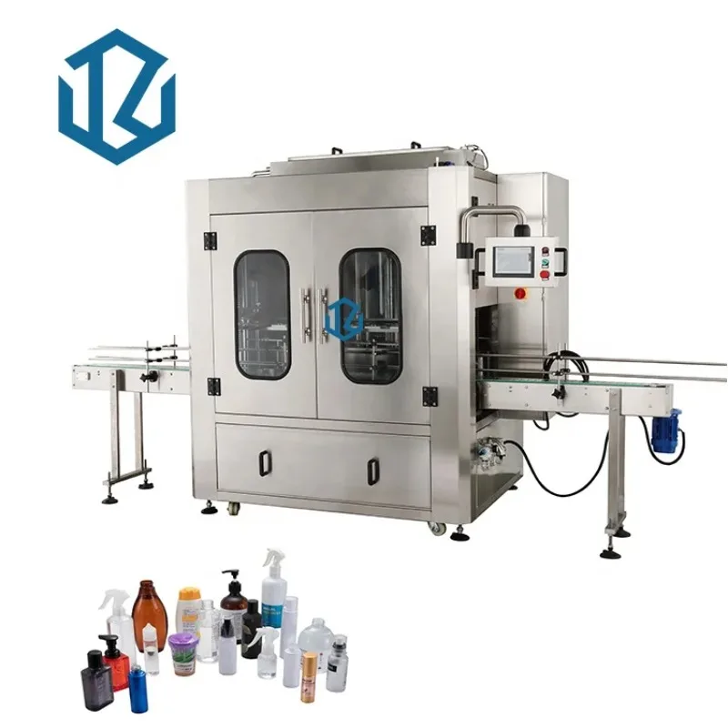 Alibaba Bubble Solution Filling Equipment Packing Machine Bubble Slimes Filling Capping Machine Glass Plastic Packaging Machine