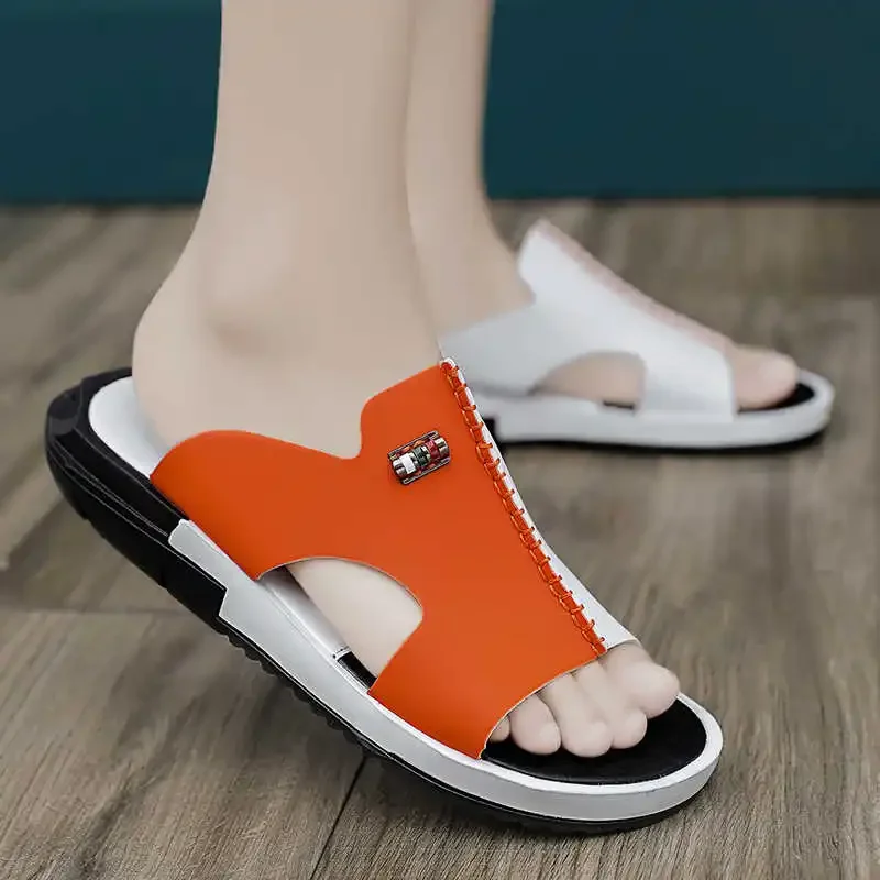 

Drawstring Autumn-spring Hawaiian Original Sandal Slippers Men Breathable Shoes Summer Flip Flops Sneakers Sport Basket