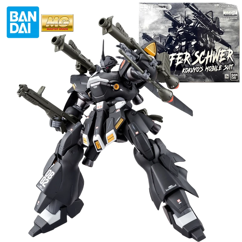 Bandai KAMPFER SCHWER Action Figures GUNDAM BUILD DIVERS Genius Head Line Anime Toys Gundam Model Kit Gifts for Boys