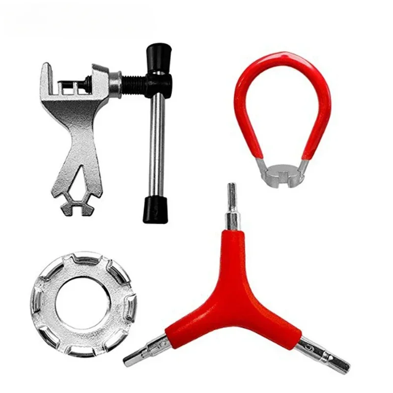 Mountain Bike Spoke Wrench Wheel Adjustment Correct The Deformation of The Protective WheelTool Bicycle Repair Tools