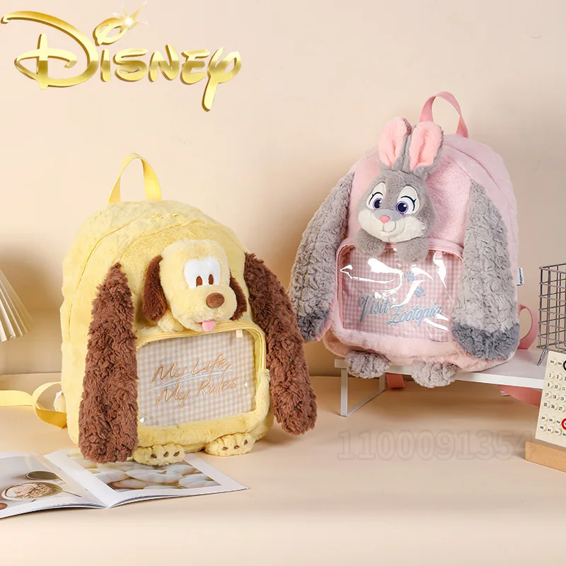 กระเป๋าเป้สะพายหลังตุ๊กตาดิสนีย์แบรนด์หรู แฟชั่นโปร่งใส กระเป๋าเป้สะพายหลังตุ๊กตาผู้หญิง กระเป๋าเป้สะพายหลังตุ๊กตาการ์ตูนน่ารัก คุณภาพสูง