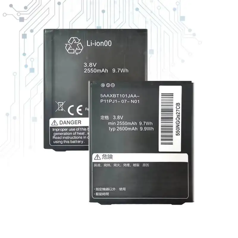 

Высокоэффективный долговечный аккумулятор для мобильного телефона Kyocera 5AAXBT101JAA-P11PJ1-07-N01 2600 мАч