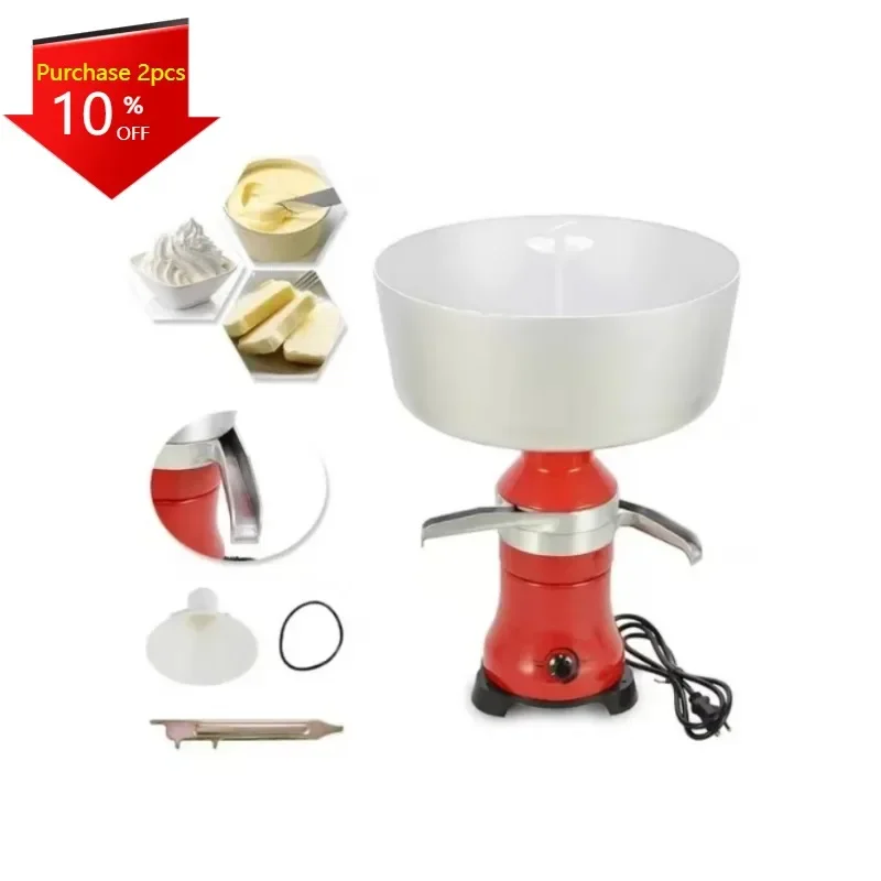 80L electric milk skimmer high-speed full-automatic household cream separator accessories