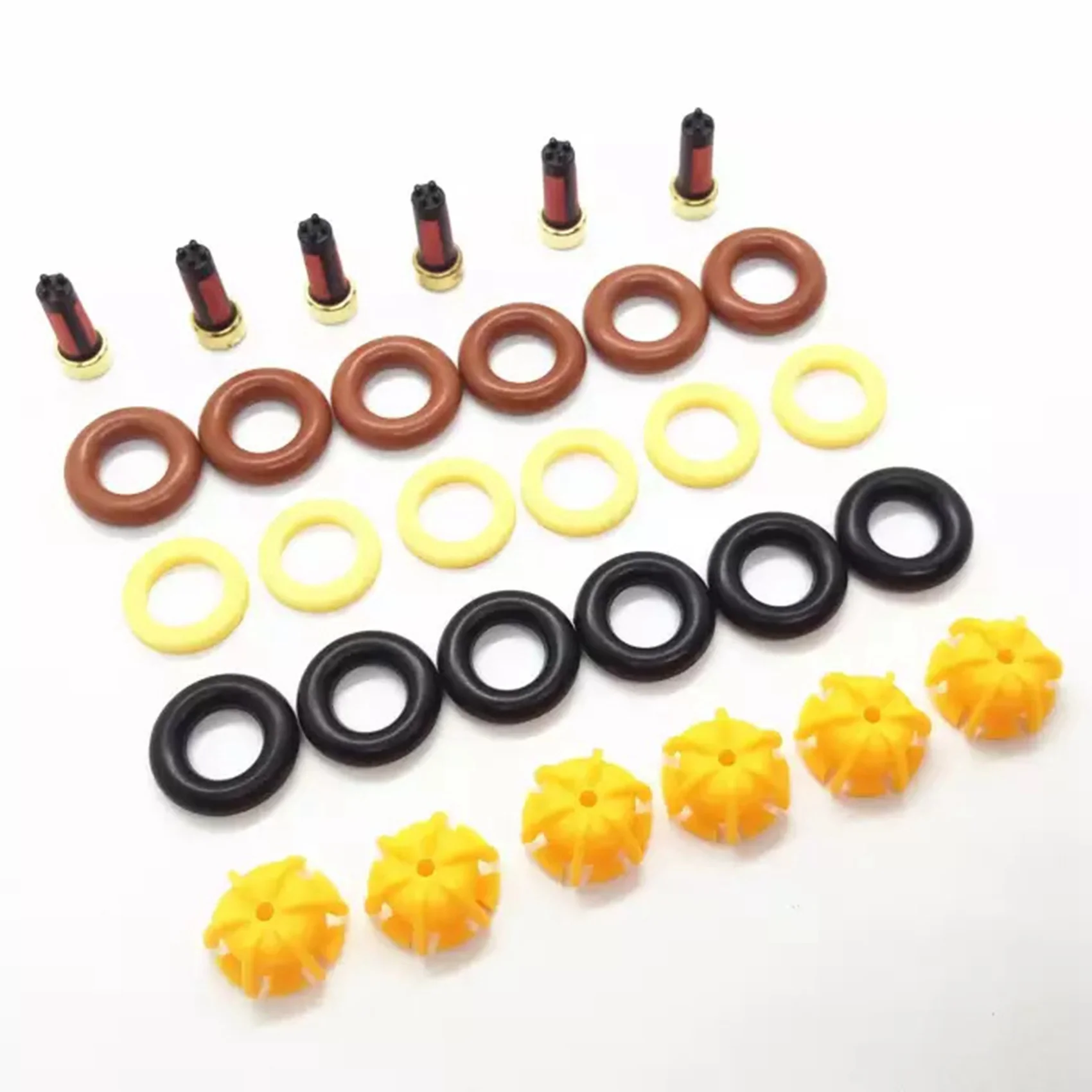 Kit de reparación de inyector de combustible para BMW, inyección de válvula pintada, E30, 325I, M60, V8, 0280150415, 0280150778, 13641466396, 13641734776