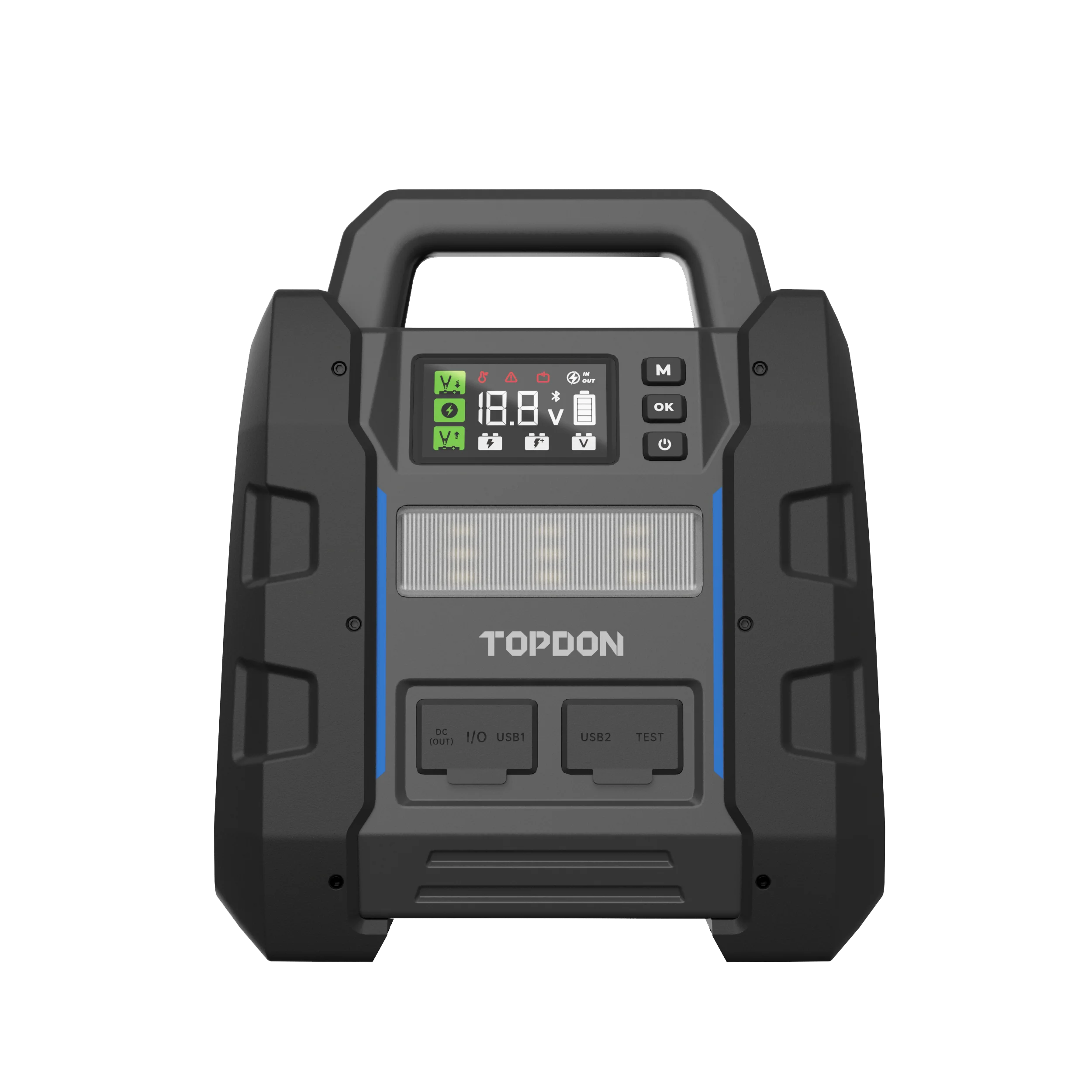 TOPDON V4500 Plus Vehicles Multi Function Bo oster Power Bank for Semi- Trucks Super Capacitor Jump Starter