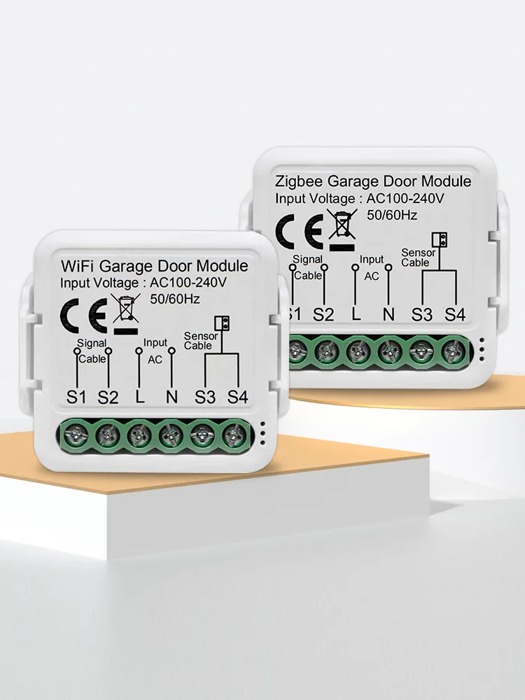 Tuya zigbee/wifi interruptor inteligente abridor de porta da garagem módulo controlador controle