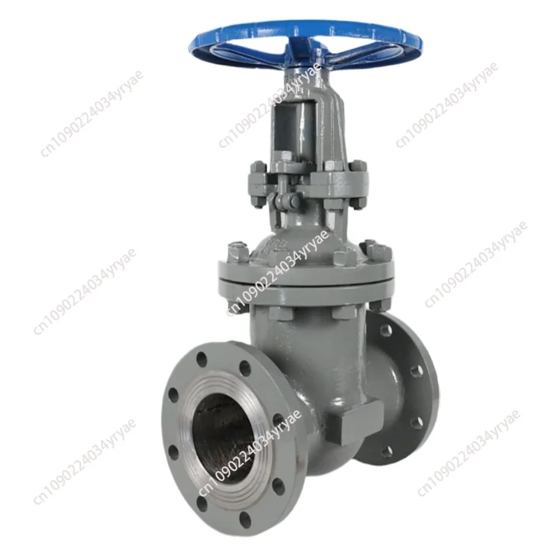 Cast steel flange gate valve Z41H-16C valve Pipeline switch Rising rod gate  Carbon steel gate  Steam valve