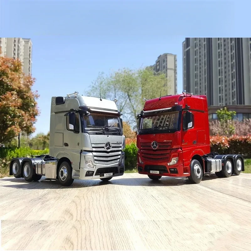 MB Actros Transport Truck Tractor Vehicles 1:24 Scale DieCast Toy Model - Collectible Gift for Adult