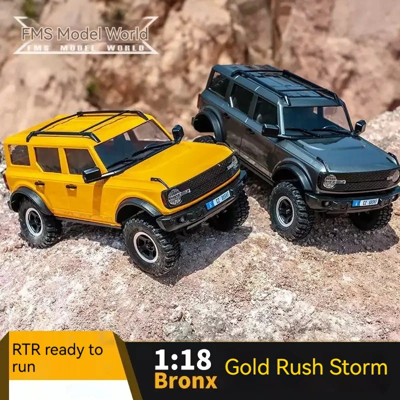 

FMS масштаб 1:18 Gold Rush профессиональный радиоуправляемый пульт дистанционного управления внедорожный альпинистский автомобиль лошадь бронкс игрушка подходит для мальчиков подарки на день рождения