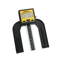 A04I 0-80mm Digital Depth Gauge for Woodworking Measuring Tool Digital Caliper Mini Digital Height Gauge Depth Guage
