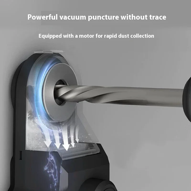 WA1602 Powerful Cleaner Dust Collect Electric Hammer Impact Dril Suction 35ml Visual Box Dust Removal Joint Collection
