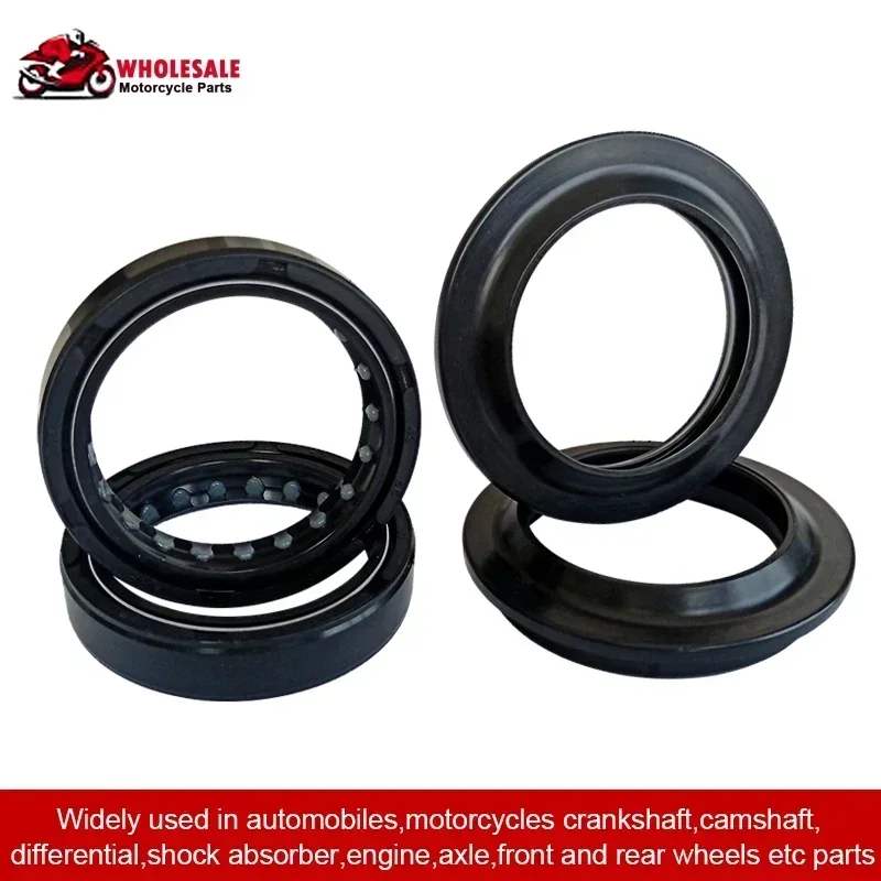 43x55x11 43 55 11 Front Shock Fork Damper Shaft Oil Seal Dust Cover For YAMAHA MT-03 320 660 MT03 MT-125 MT125 2006-2011 2016 17