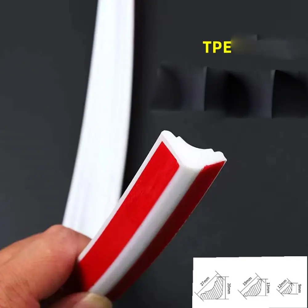 Soft Self-adhesive Trim Wall Corner Caulk Internal Corner Skirting Line Ceiling Strip Decorative Strip Molding Edge Decor Strip